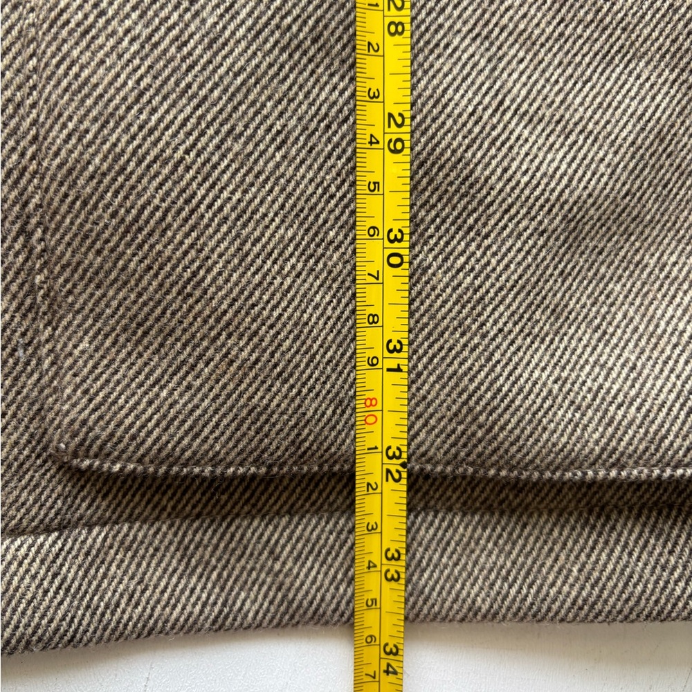 Tommy Hilfiger wool coat XL camel color detachable hood men’s field jacket - Picture 15 of 16